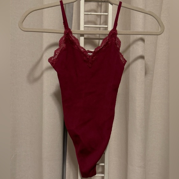 Tops - Red Body suit
